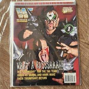 WWF Magazine July 1997 Legion of Doom/ Road Warriors Iconic